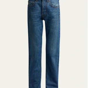 THE ROW Daciana Straight-Leg Denim Jeans